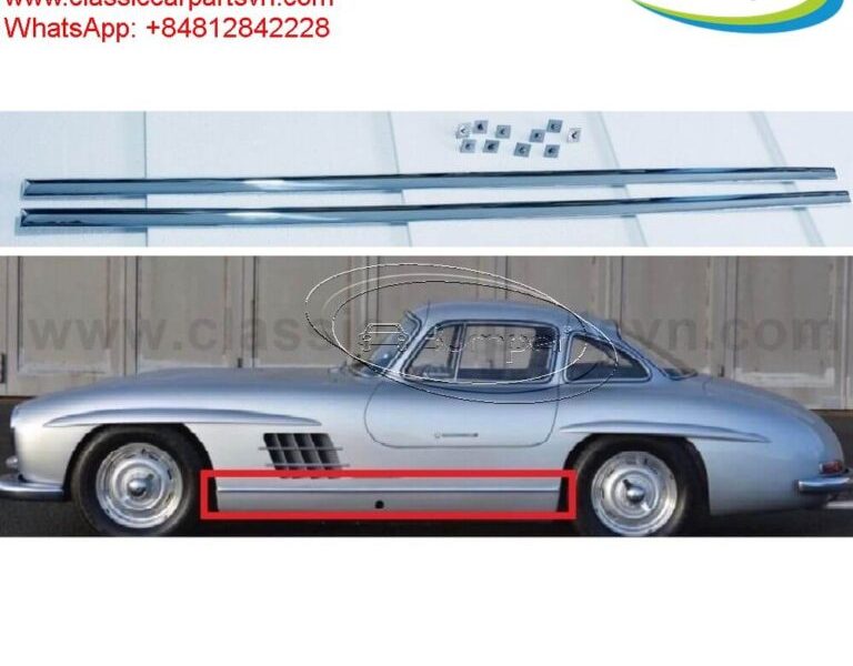 Sill Trim for Mercedes 300SL Gullwing / Roadster W198